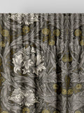 William Morris Iron Grey velvet curtains, UK version