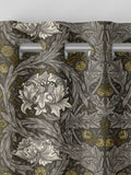 William Morris Iron Grey velvet curtains, UK version