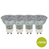 TCP Spotlight Glass GU10 50W Light Bulbs   4 per pack GOODS M&S   