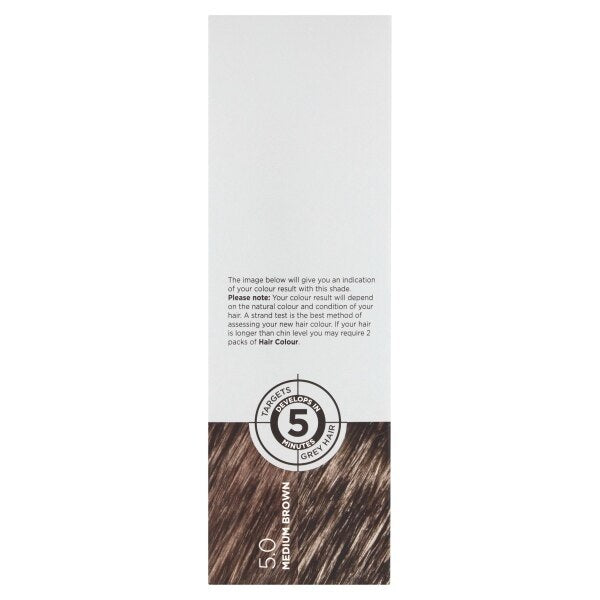 Superdrug Colour For Men Medium Brown 5.0 GOODS Superdrug   