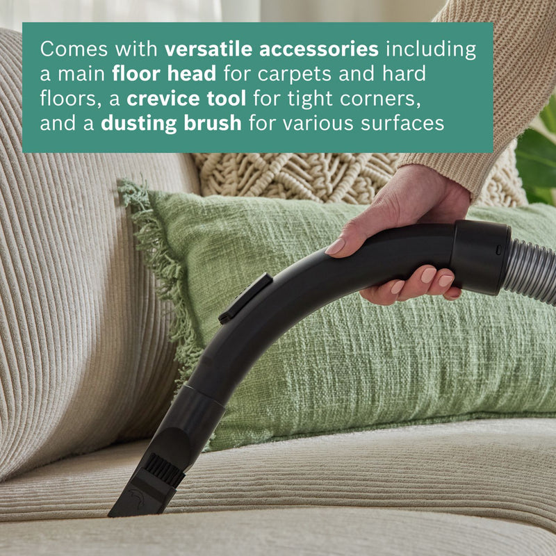 Bosch Serie 2 corded bagless cylinder vacuum cleaner, imported from the UK