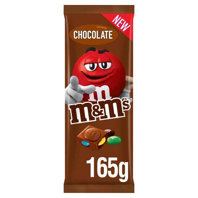 M&M's Milk Chocolate Block Sharing Bar 165g   165g GOODS M&S   