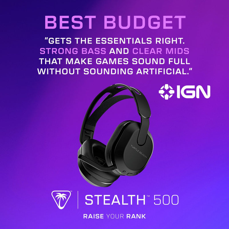 Turtle Beach Stealth 500 wireless gaming headset (British brand)