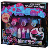 Monster High Secret Potion Lip Gloss Cauldrons kit, imported from the UK