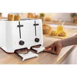 Bosch MyMoment 4-slice toaster white (British brand)