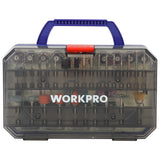 WORKPRO 222-piece rotary tool accessories set, UK version