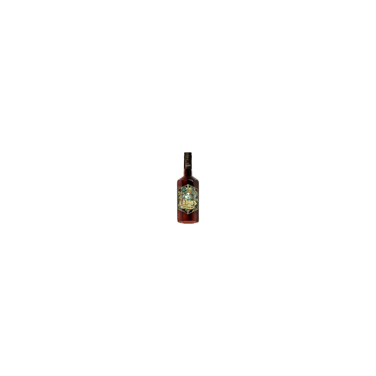 Lamb's Black Spiced Rum 750ml - British product