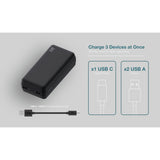 Juice ECO portable power bank 30000mAh black, UK version