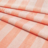 Argos Home peach stripe beach towel 140x70cm, imported from the UK