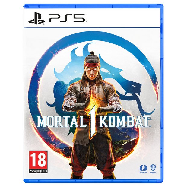Mortal Kombat 1 fighting game for PS5 disc, imported from the UK