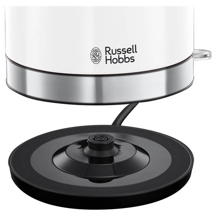 Russell Hobbs Worcester Dome Kettle White 1.5L - British product