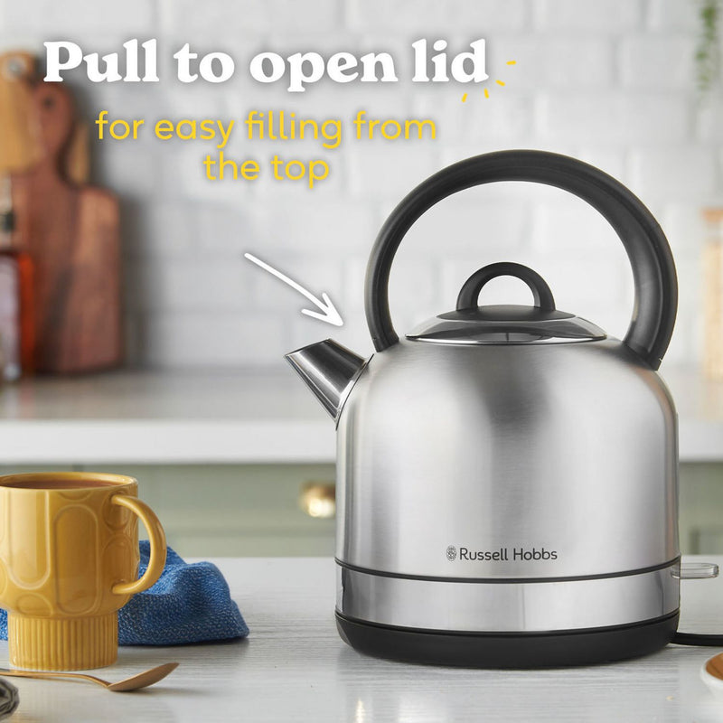 Russell Hobbs 23908 Worcester Dome Kettle - Silver