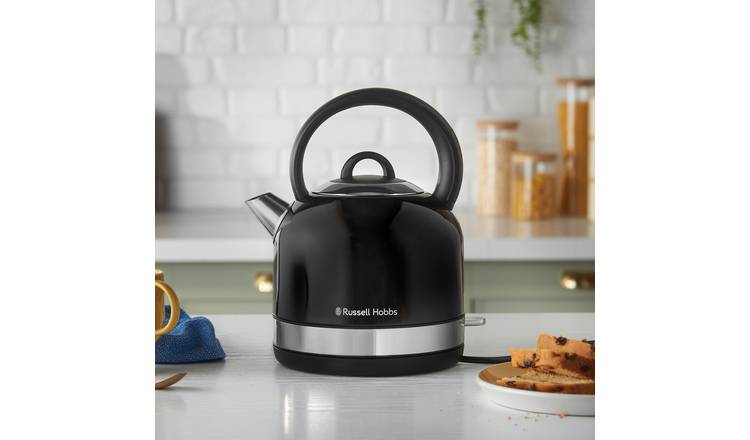 Russell Hobbs Worcester Dome Kettle Black 23902