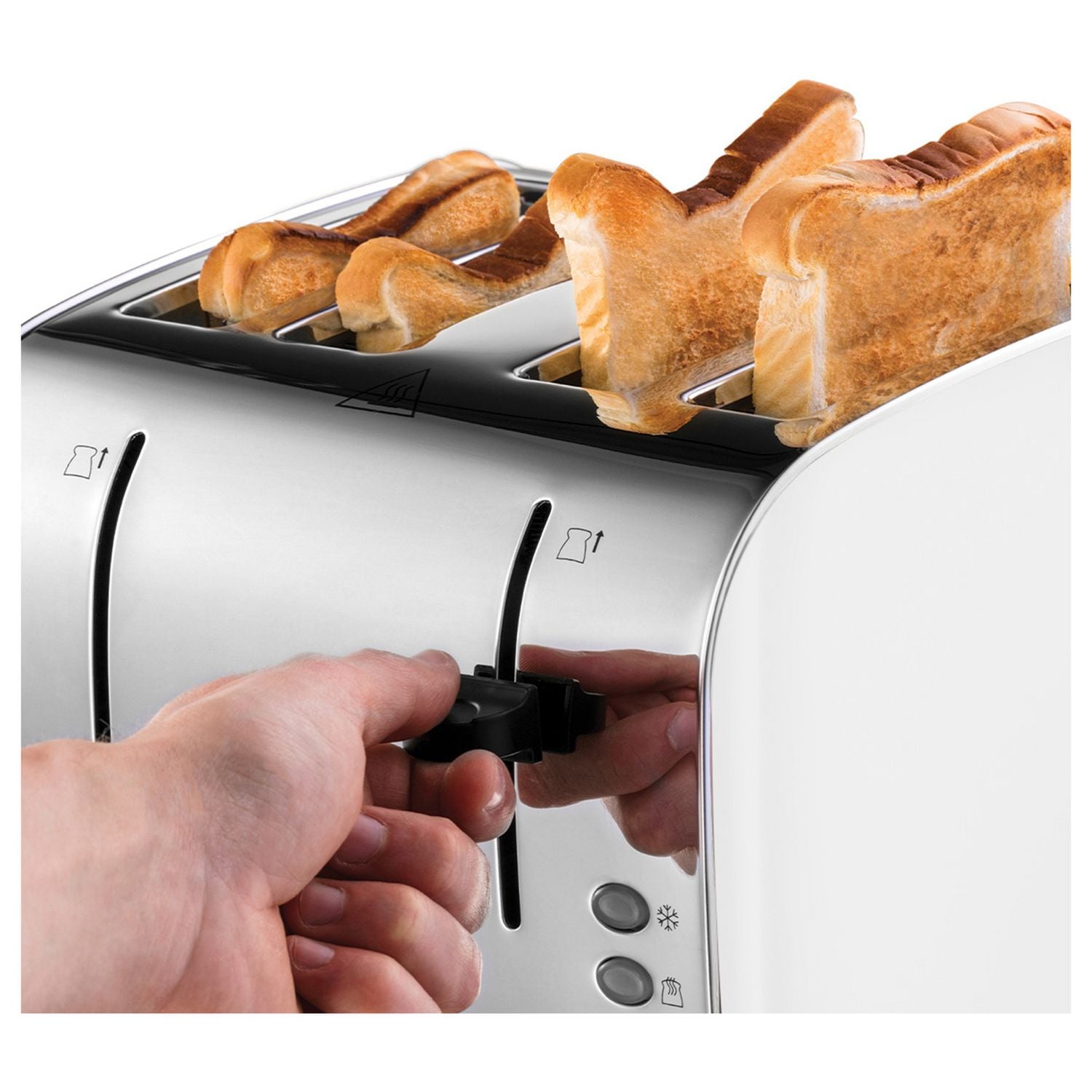 Russell Hobbs 4 slice toaster white (British brand)