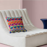 Habitat Ronda embroidered cushion 43x43cm - British product