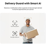 eufy E340 dual camera smart video doorbell with chime, imported from the UK