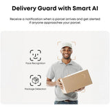 eufy E340 dual camera smart video doorbell with chime, imported from the UK