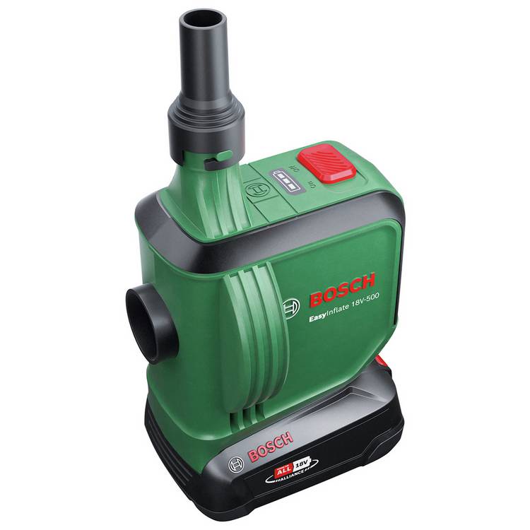 Bosch EasyInflate 18V-500 cordless air pump, imported from the UK