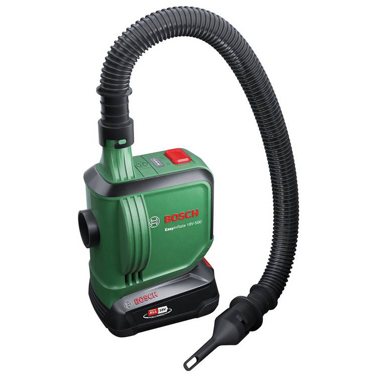 Bosch EasyInflate 18V-500 cordless air pump, imported from the UK