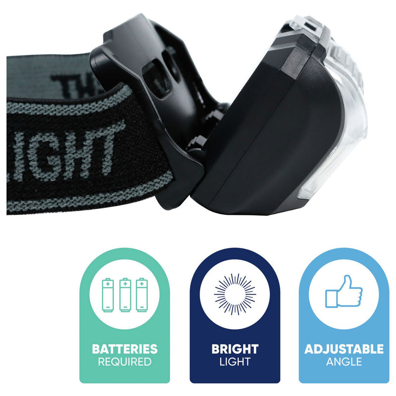 Streetwize COB head torch, imported from the UK