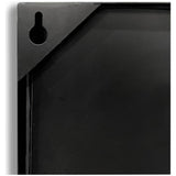Habitat black window wall mirror 120x80cm, imported from the UK