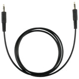 3.5mm audio cable black 1m - British product