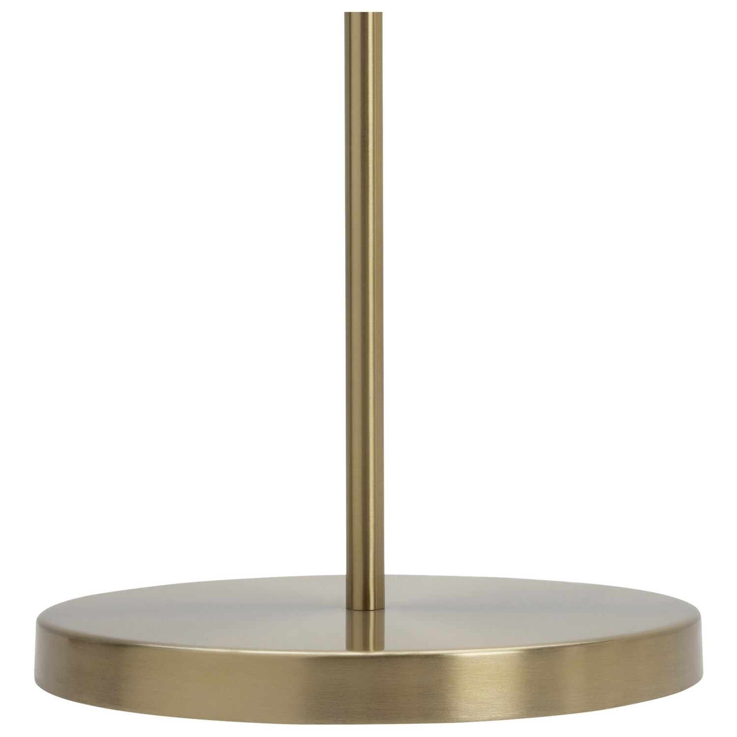 Argos Home brass candelabra floor lamp with natural shade H160cm (British brand)