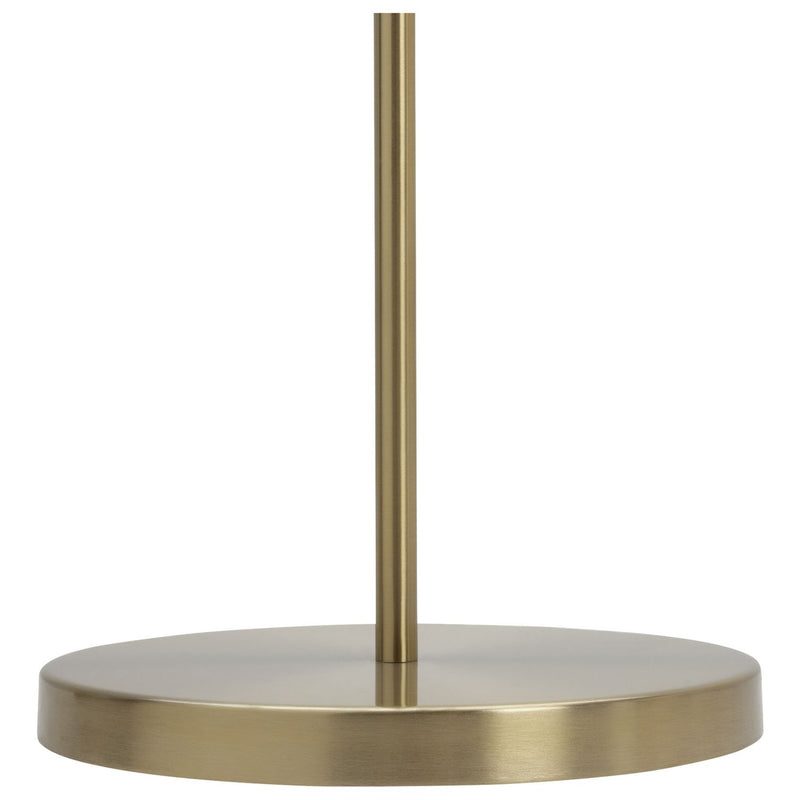 Argos Home brass candelabra floor lamp with natural shade H160cm (British brand)