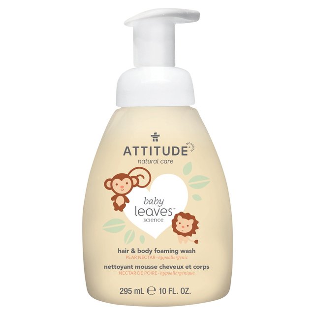 ATTITUDE Baby Leaves 2in1 Foaming Wash Pear Nectar   295ml GOODS M&S   