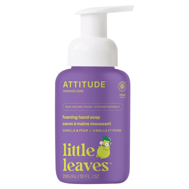 Attitude Little Leaves Foaming Hand Soap Vanilla & Pear   295ml GOODS M&S   