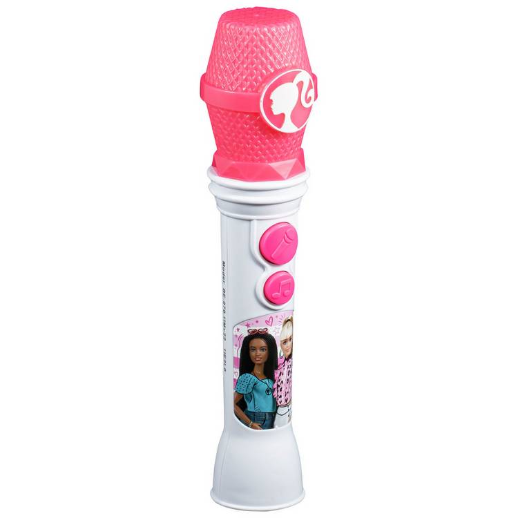 Mattel Barbie Sing-A-Long microphone with lights, imported from the UK