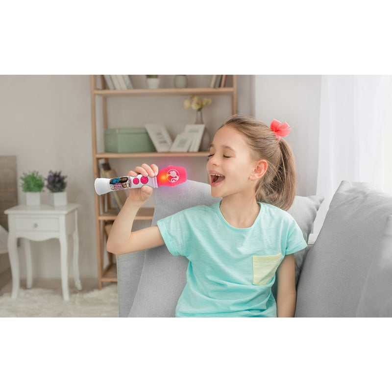Mattel Barbie Sing-A-Long microphone with lights, imported from the UK