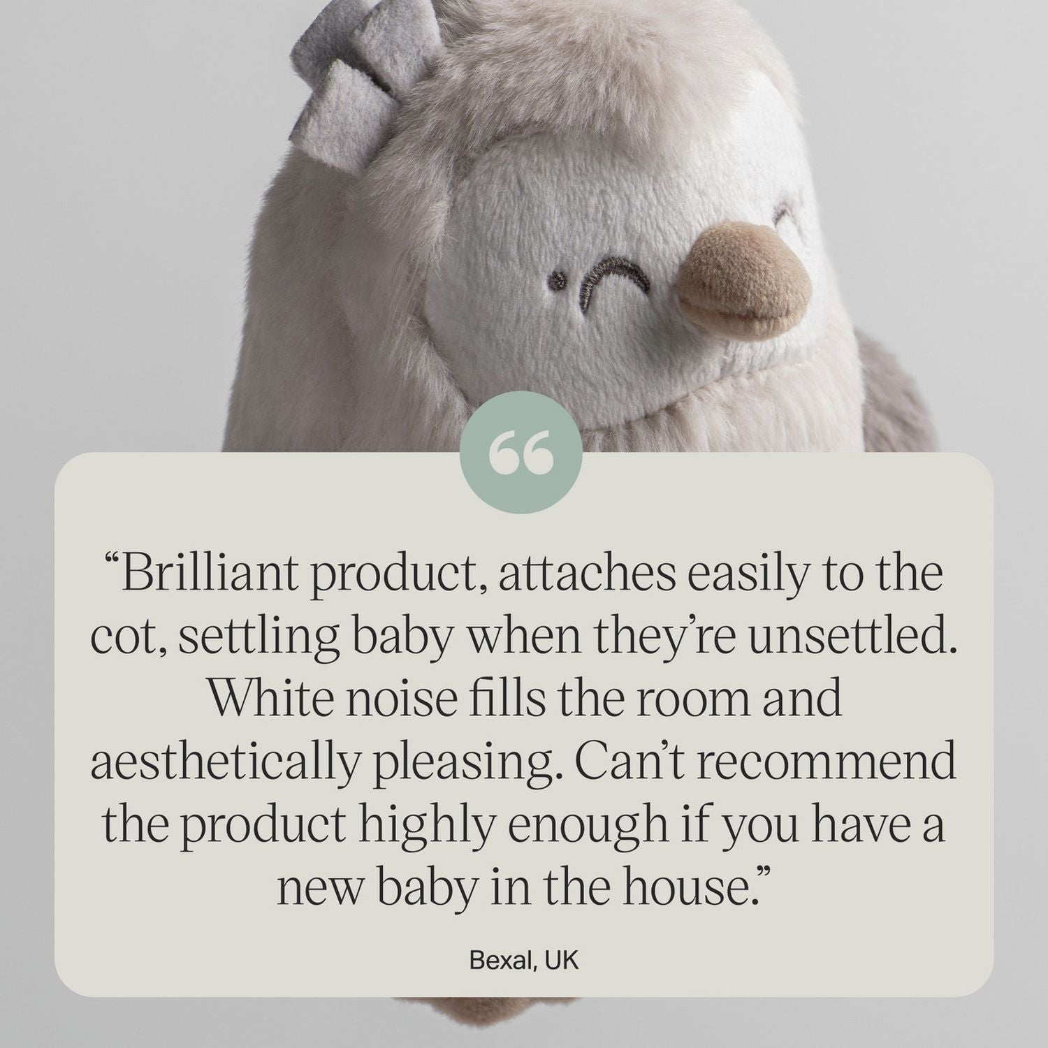 Tommee Tippee Deluxe Ollie travel sleep aid - British product