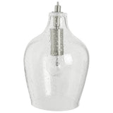 Argos Home Abas bubble glass bar light satin nickel (British brand)