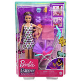 Barbie Skipper babysitter pushchair playset with doll, UK version