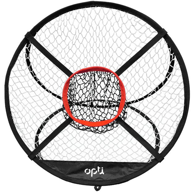 Opti portable golf chipping net 60cm cube, UK version