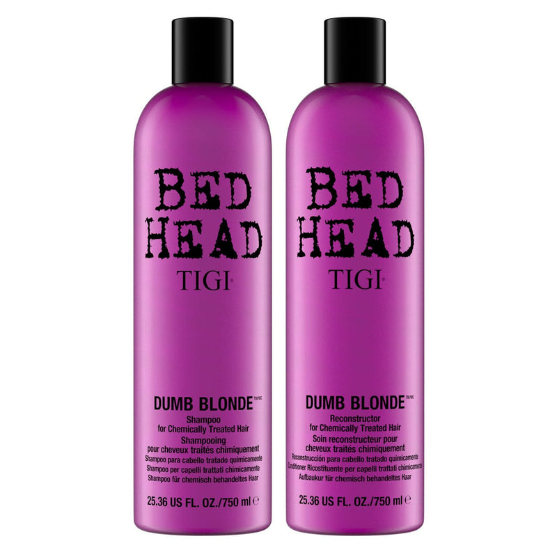 TIGI Bed Head Dumb Blonde Shampoo & Conditioner, 2 x 750ml