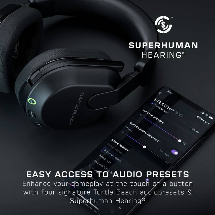Turtle Beach Stealth 600 Gen 3 wireless gaming headset over-ear, UK version