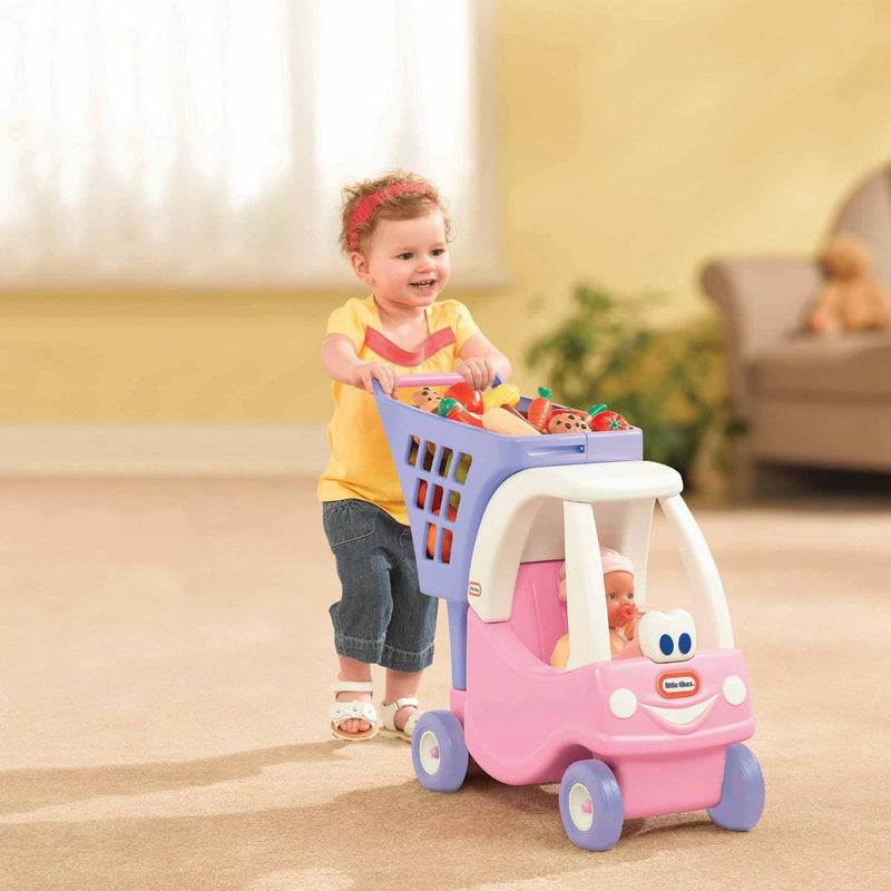 Little Tikes Princess Cozy Coupe shopping cart (British brand)