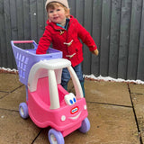Little Tikes Princess Cozy Coupe shopping cart (British brand)