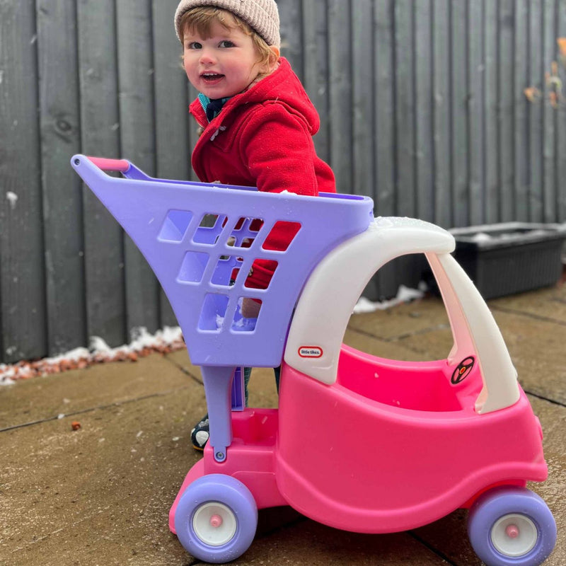 Little Tikes Princess Cozy Coupe shopping cart (British brand)