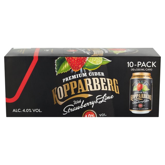 Kopparberg Strawberry & Lime   10 x 330ml