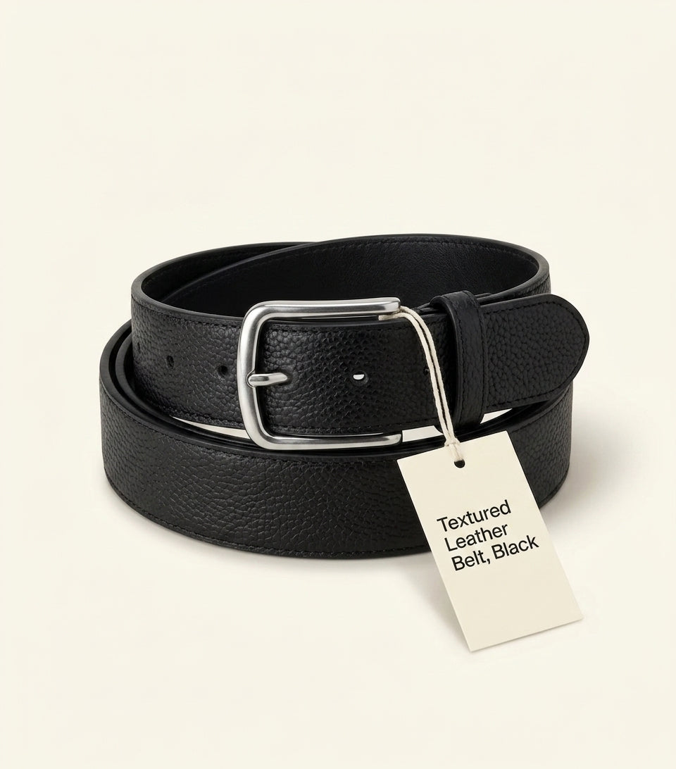 Givenchy Voyou leather belt 4cm width, UK version