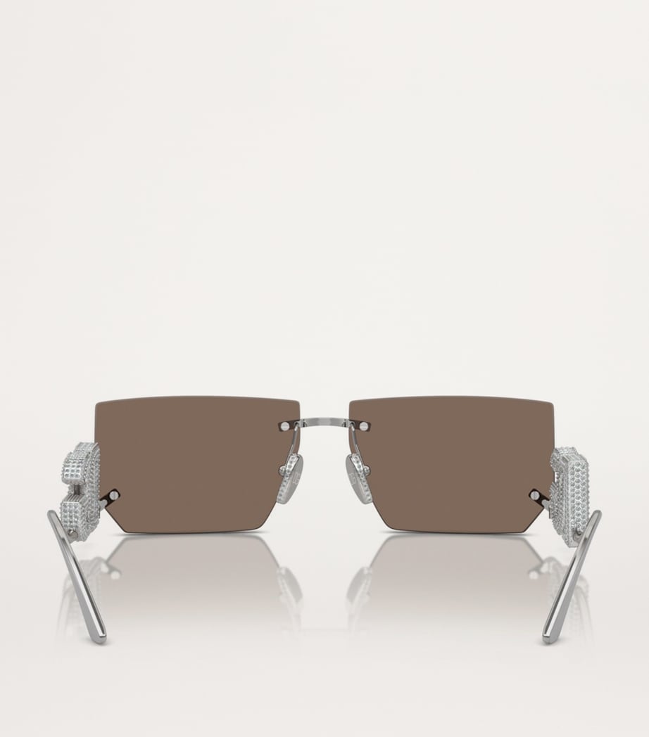 Dolce&Gabbana mirrored sunglasses metal frame (British brand)