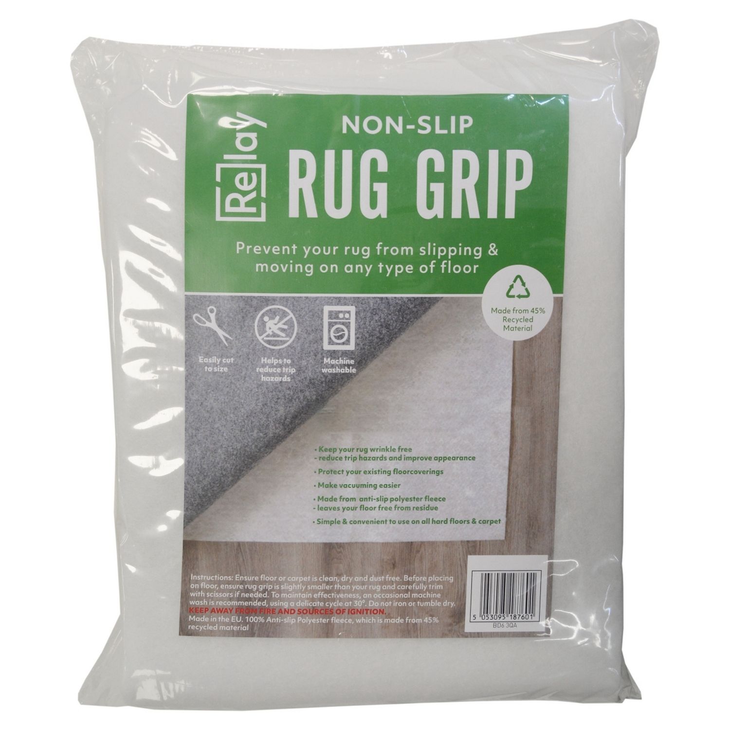 Homemaker Non-Slip Rug Grip - 100 x 155cm