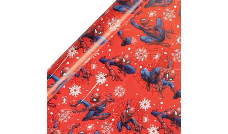 Marvel Spiderman 2 Piece Wrapping Paper Set