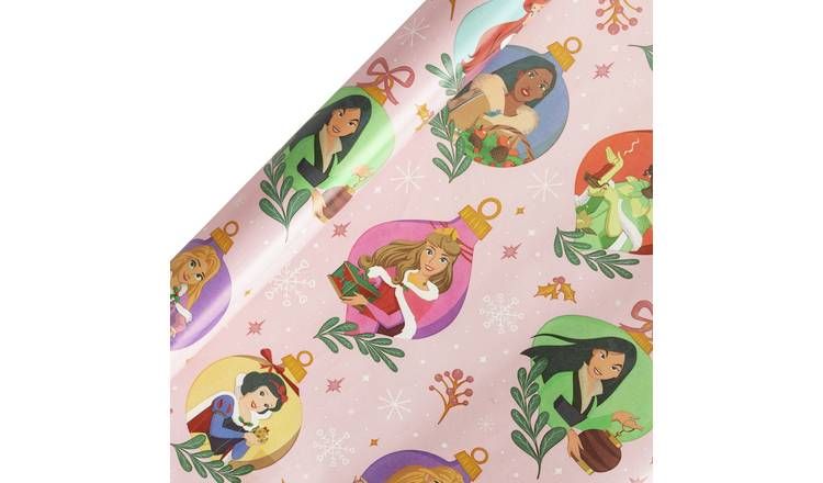 Disney Princess 2 Piece Wrapping Paper Set