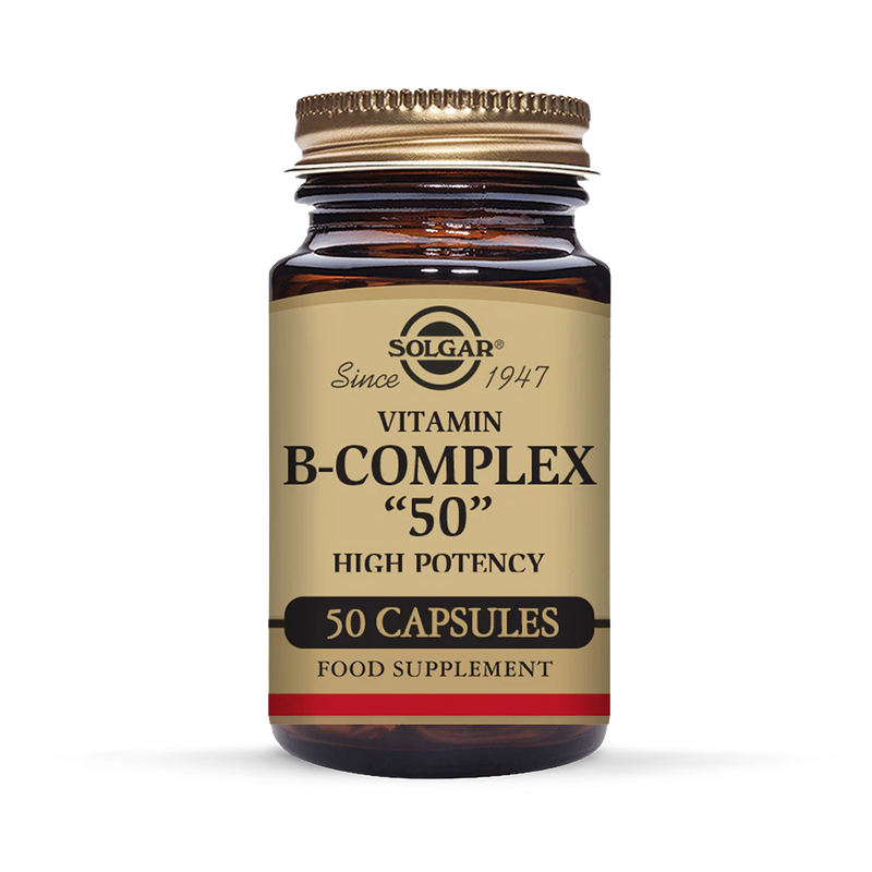 Solgar B-Complex 50 high potency capsules, UK version