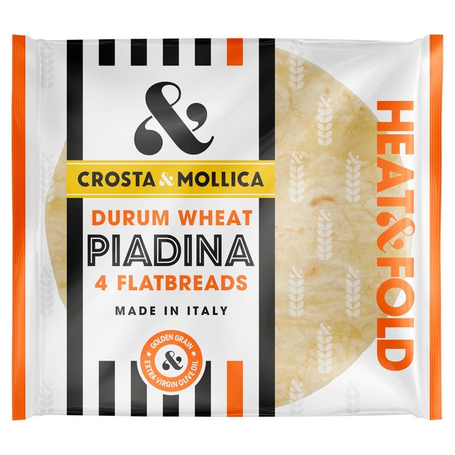 Crosta & Mollica Piadina Flatbreads Durum Wheat   300g GOODS M&S   