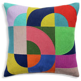 Habitat 60 Levi embroidered cushion 43x43cm - British product